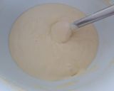 A picture of step 2 of Kinder Explosion Swiss Roll.