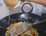 A picture of step 5 of Leftover fried rice.