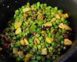 A picture of step 7 of French Beans Poriyal.
