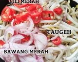 Gambar langkah 2 resipi Crunchy Salad.