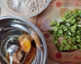 Foto del paso 1 de la receta: Galletas de avena y kiwi 🥝