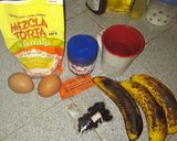 Foto del paso 1 de la receta: Torta de banano y chocolate