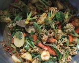 વેજ દમ બિરયાની (Veg. Dum Biryani Recipe In Gujarati) રેસીપી સ્ટેપ6ફોટો