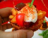Baked Pumpkin Katori Chaat with Sweet potato and Beetroot recipe step 14 photo