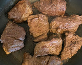 Foto del paso 3 de la receta: Churrasco en salsa criolla, arroz con consomé y ensalada