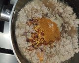 A picture of step 2 of Chicken Tikka Qeema Roll.