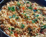 टोमॅटो भात (Tomato bhat recipe in marathi) रेसिपी स्टेप 7 फोटो 