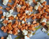 Une image de l'étape 1 de Salade de céréales, fromage de chèvre et noix caramélisées.