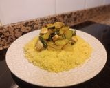 Foto del paso 4 de la receta: Salteado de pollo y calabacín "sabor Cookpad" con cous cous