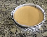 A picture of step 3 of Dulce De Leche Cheesecake.