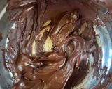 A picture of step 2 of Chocolate Omelette.