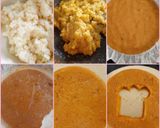 A picture of step 3 of Sweet and Sour Pumpkin Halwa Cake.