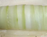 A picture of step 5 of Cucumber Sushi 🍣 Sandwich Roll.