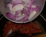 A picture of step 4 of Besan ke gatte ki sabji.
