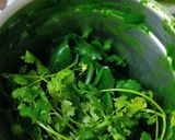 A picture of step 4 of Palak paneer.
