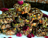 A picture of step 5 of Dates and Nuts Roll.