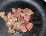 A picture of step 1 of Easy stewed beef potatoes.