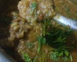 A picture of step 4 of Pav bhaji street style.