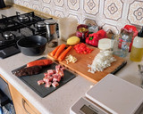 Foto del paso 1 de la receta: Lentejas estofadas con costillas de cerdo (instant pot)