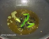 A picture of step 1 of Mulo Aloo Bhaja.