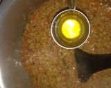 A picture of step 2 of Qeema Alo.