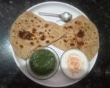 तिकोना पराठा (tikona paratha recipe in Hindi) रेसिपी चरण 6 फोटो