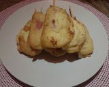 Foto del paso 3 de la receta: Banderillas de salchicha y queso manchego 🙂‍↕️😊¡súper fácil!