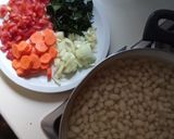 Görög babfőzelék recept fázis 1 fotója