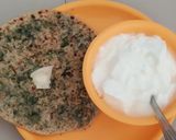 A picture of step 6 of Methi paratha.