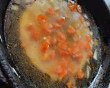 A picture of step 1 of Veg cheezy maggi franky.