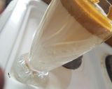 A picture of step 3 of Dolgona coffee.