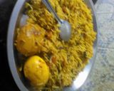 A picture of step 1 of Egg pulao.