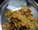 A picture of step 5 of Shahi Pulao.