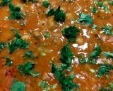 A picture of step 1 of White Peas Curry.