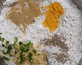 A picture of step 1 of Multigrain savoury pancakes.. #summerchallenge2.
