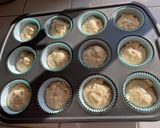 A picture of step 6 of Filipino Cheese Cupcakes with Cheese Crumble.