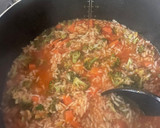 Foto del paso 5 de la receta: Arroz rojo con verduras