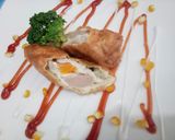 Foto langkah ke 6 dari resep Chiken Egg Roll.