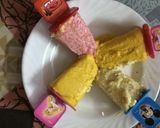 A picture of step 5 of # Rainbow 3 Tirangi icecream 🍦.
