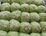 Foto langkah ke 6 dari resep Roti Sobek Pandan.