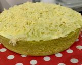 Foto langkah ke 5 dari resep Bolu kukus pandan keju anti gagal cocok untuk pemula.