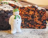 A picture of step 8 of Natural Christmas Cake (Refined Carb-Free).
