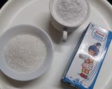 A picture of step 1 of Rice flour Rasogulla.