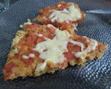 Foto del paso 3 de la receta: "Pizza" con masa de garbanzos, sin gluten