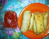 Foto langkah ke 3 dari resep Lumpia isi suiran ayam wortel.