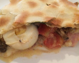 Foto del paso 8 de la receta: Tarta de jamón y queso napolitana 🧀🍅