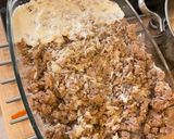 Rakott brokkoli füstölt sajttal, tojással és darált hússal (diétás recept) recept fázis 6 fotója