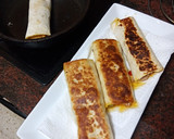 Foto del paso 4 de la receta: Burritos de solomillo, verdura y gambas (Mar y montaña)