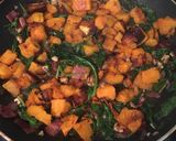 A picture of step 6 of Butternut Squash and spinach pasta (Gluten Free).