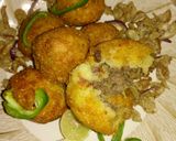 A picture of step 4 of Potatoes ball.